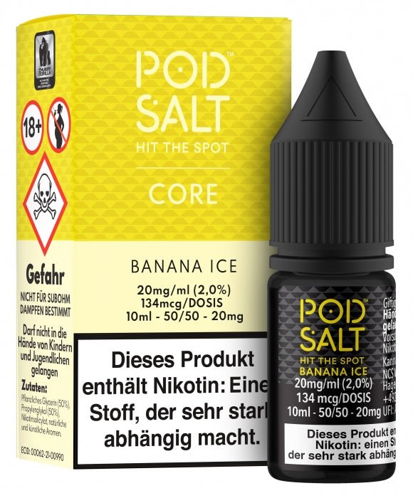 CORE Banana Ice Nikotinsalzliquid POD SALT - Smokkie | eine Marke der Smoke Smart GmbH