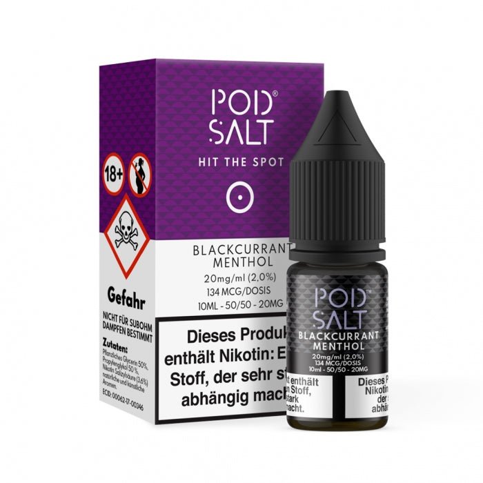 CORE Blackcurrant Menthol Nikotinsalzliquid POD SALT - Smokkie | eine Marke der Smoke Smart GmbH