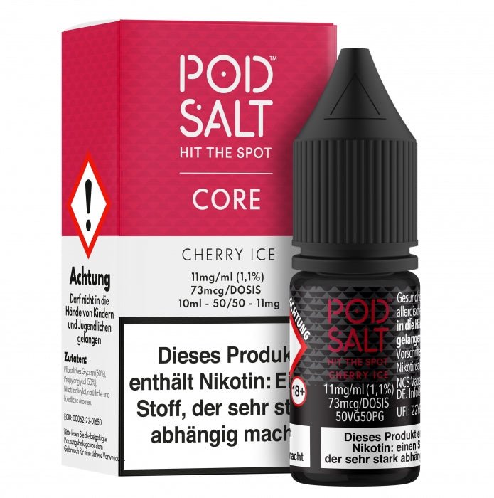 CORE Cherry Ice Nikotinsalzliquid POD SALT - Smokkie | eine Marke der Smoke Smart GmbH