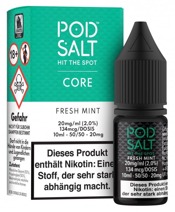 CORE Fresh Mint Nikotinsalzliquid POD SALT - Smokkie | eine Marke der Smoke Smart GmbH
