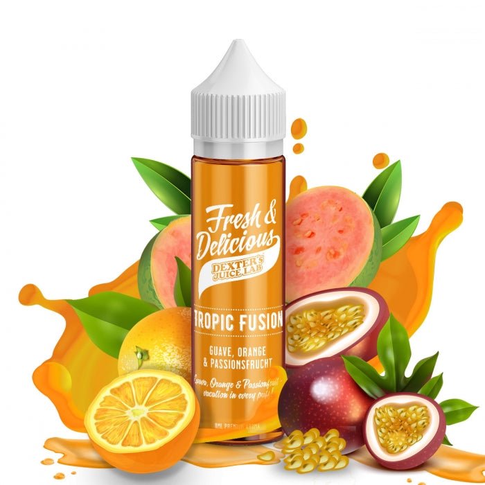 Dexter's Juice Lab - Fresh & Delicious Aroma - Tropic Fusion - Smokkie