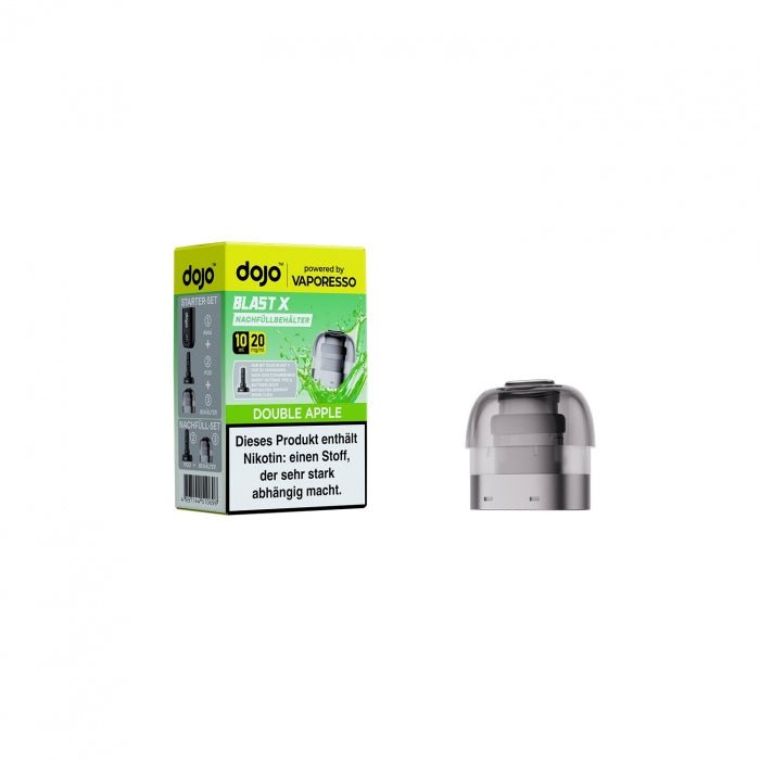 DoJo Blast X - Double Apple - Nachfüllbehälter 10ml by Vaporesso - Smokkie