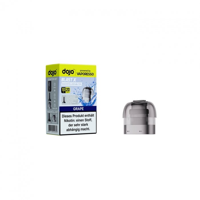 DoJo Blast X - Grape - Nachfüllbehälter 10ml by Vaporesso - Smokkie