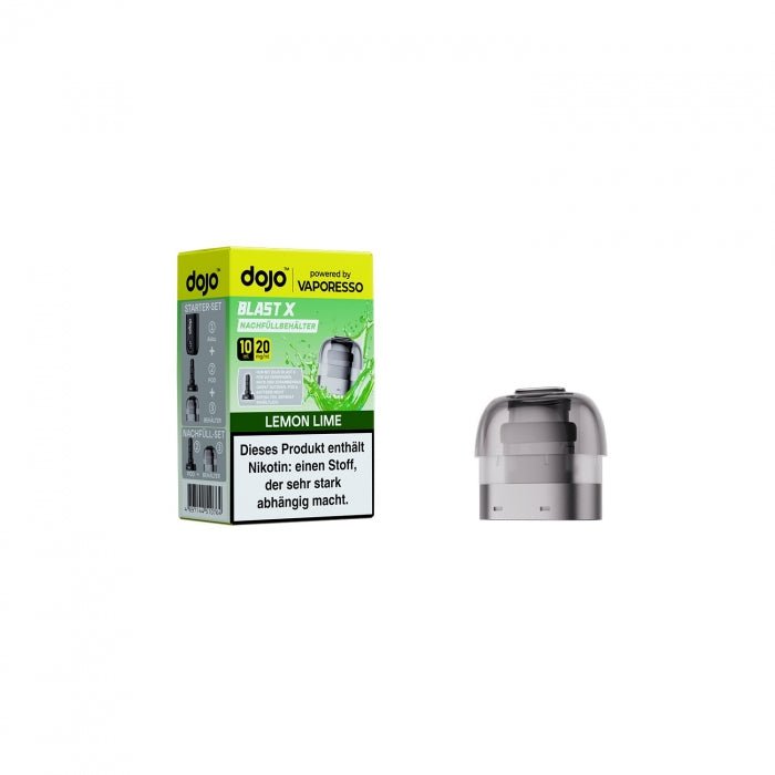 DoJo Blast X - Lemon Lime - Nachfüllbehälter 10ml by Vaporesso - Smokkie