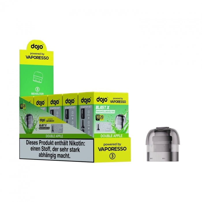 DoJo Blast X Nachfüllbehälter 10ml (5er VPE) - verschiedene Sorten - Vaporesso - Smokkie