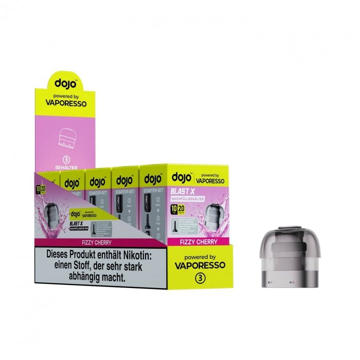 DoJo Blast X Nachfüllbehälter 10ml (5er VPE) - verschiedene Sorten - Vaporesso - Smokkie