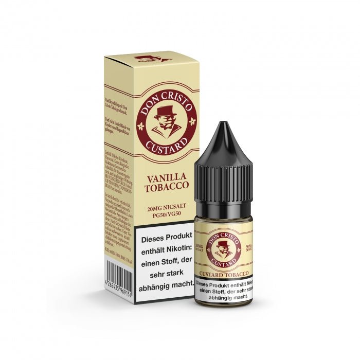 Don Cristo Custard Nikotinsalzliquid 10ml - Smokkie | eine Marke der Smoke Smart GmbH