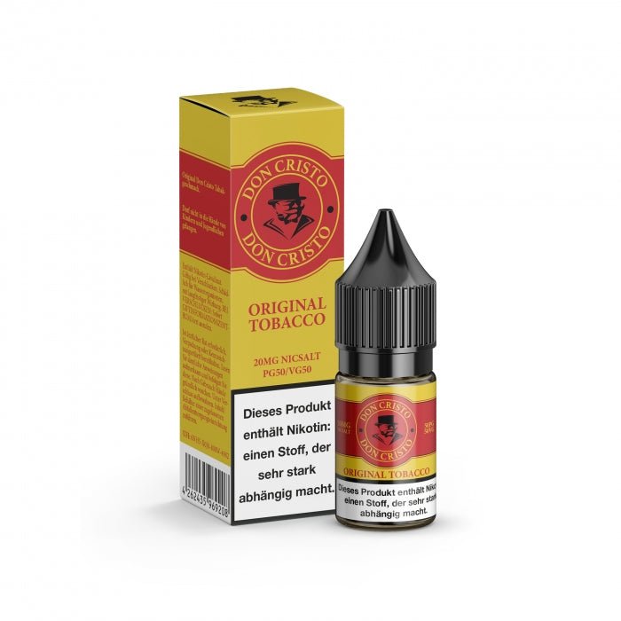Don Cristo Original Nikotinsalzliquid 10ml - Smokkie | eine Marke der Smoke Smart GmbH