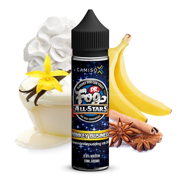 Dr. Fog Allstars Monkey Business Longfill 10ml Aroma - Smokkie
