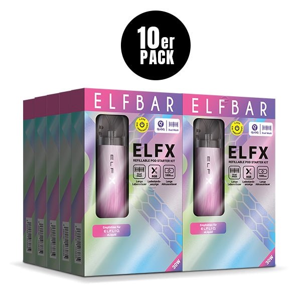Elfa ELFX Kit (10 Stk.) - Elfbar - Smokkie