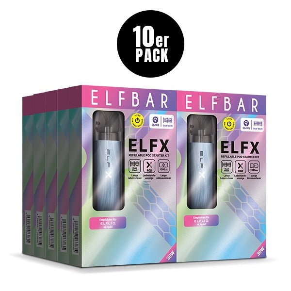 Elfa ELFX Kit (10 Stk.) - Elfbar - Smokkie