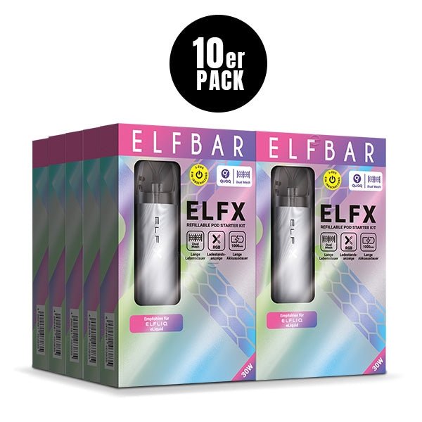 Elfa ELFX Kit (10 Stk.) - Elfbar - Smokkie