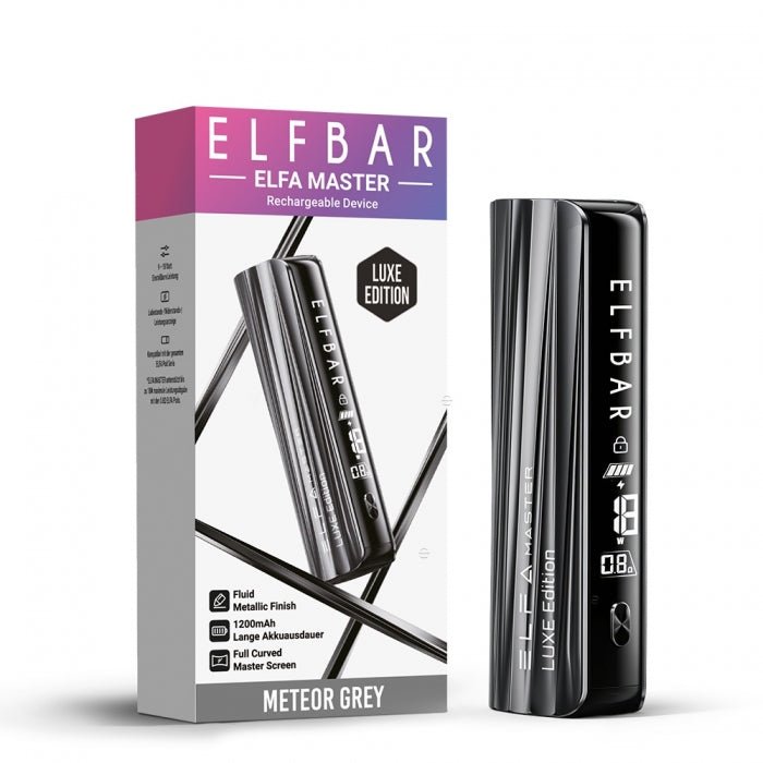 ELFA Master Basisgerät - Luxe Edition - Elfbar Black Verpackung Smokkie