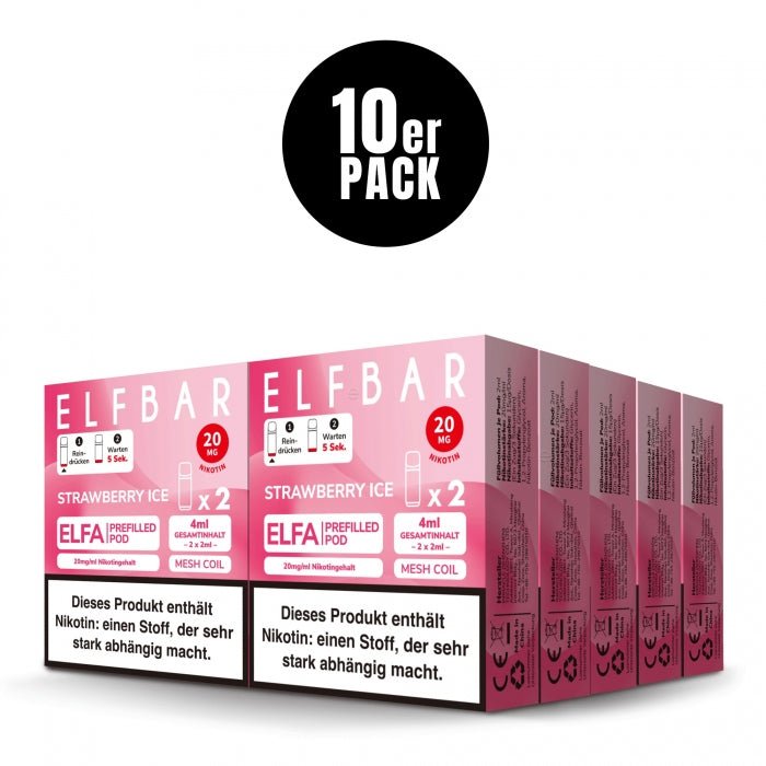 Elfa Prefilled Pod (10 VPE) - Neue Sorten - Smokkie