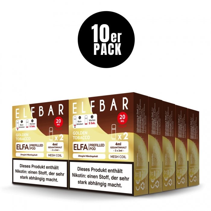 Elfa Prefilled Pod (10 VPE) - Neue Sorten - Smokkie