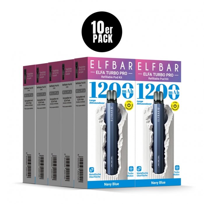 Elfa Turbo Pro Pod Kit (10er VPE) - Elfbar - Smokkie