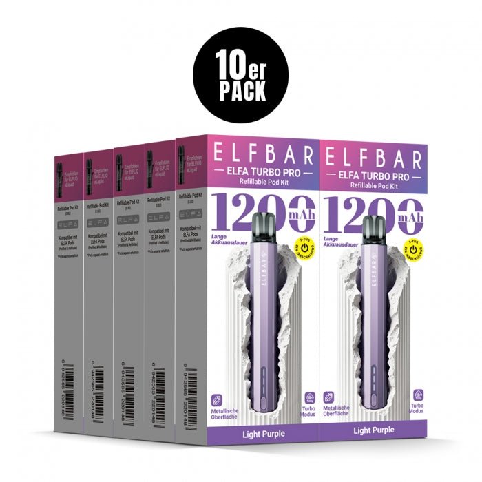 Elfa Turbo Pro Pod Kit (10er VPE) - Elfbar - Smokkie