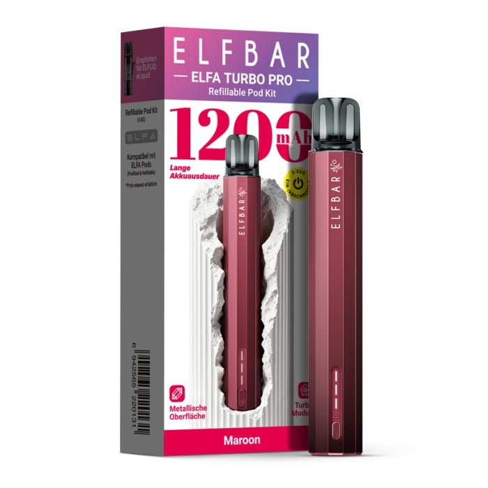 Elfa Turbo Pro Pod Kit - Elfbar - Smokkie