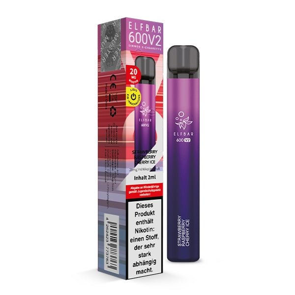 * Elfbar 600 *V2* MIT Nikotin (1 Stk) - Smokkie