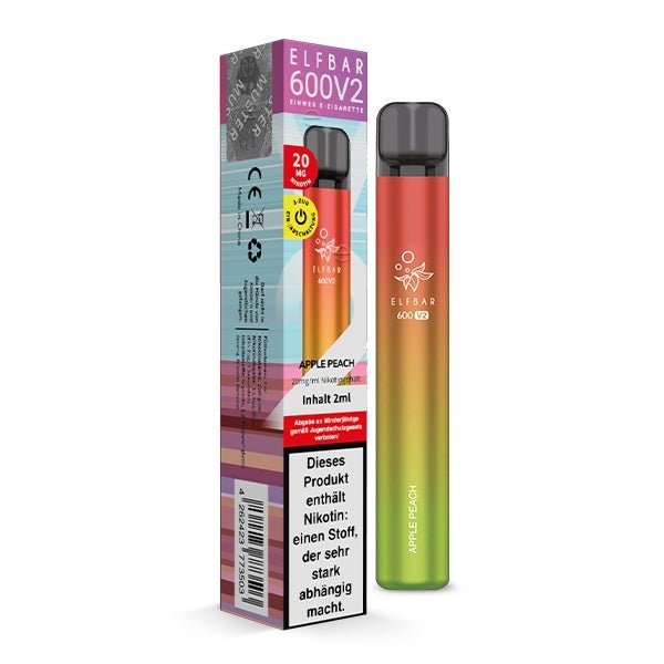 * Elfbar 600 *V2* MIT Nikotin (1 Stk) - Smokkie