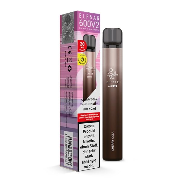 * Elfbar 600 *V2* MIT Nikotin (1 Stk) - Smokkie