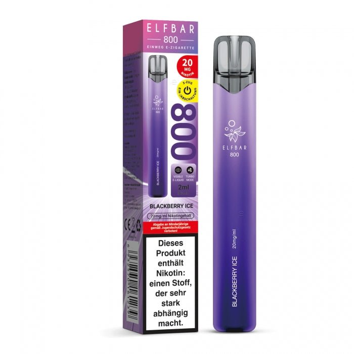 Elfbar 800 Einweg E-Zigarette 20mg - Elfbar - Smokkie