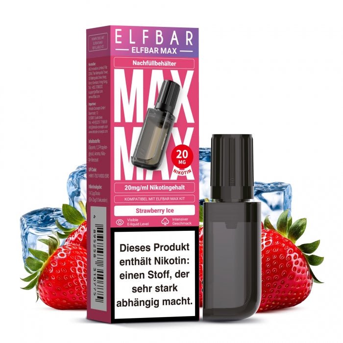 Elfbar Max Prefilled Pod (1PC) - Elfbar - Smokkie