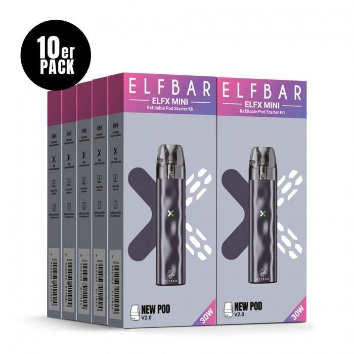 ElfX Mini Kit (10er VPE) - Elfbar - Smokkie