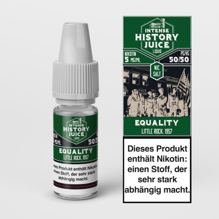 Equality HimbeerCassis Nikotinsalzliquid INTENSE HISTORY JUICE - Smokkie | eine Marke der Smoke Smart GmbH