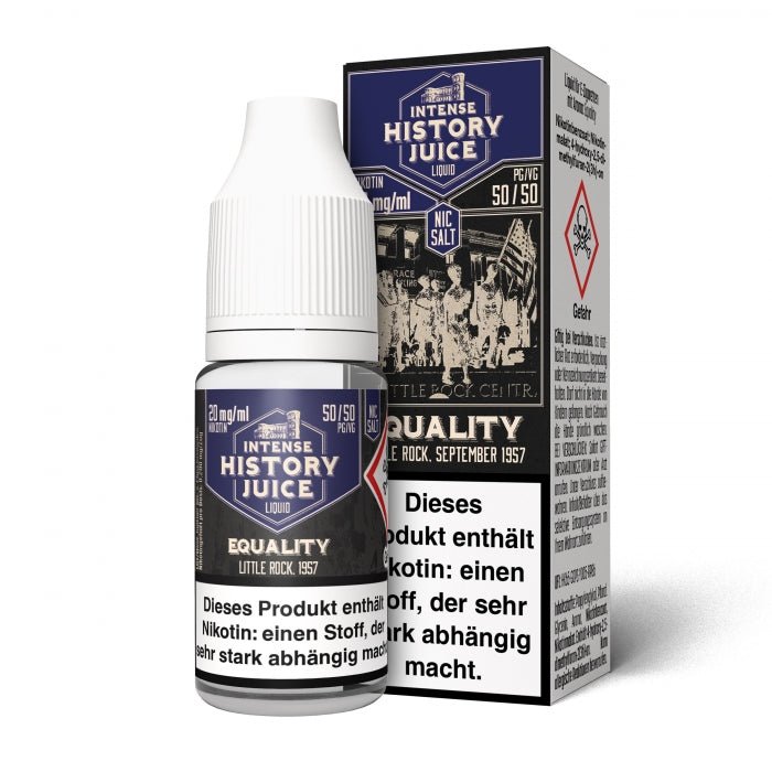 Equality HimbeerCassis Nikotinsalzliquid INTENSE HISTORY JUICE - Smokkie | eine Marke der Smoke Smart GmbH