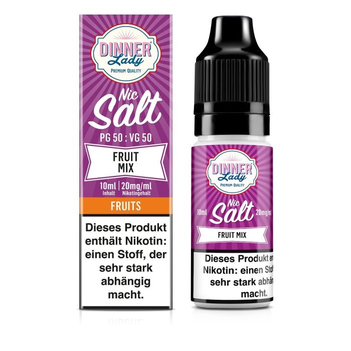 Fruit Mix Nikotinsalzliquid (Früchte Mix) - Dinner Lady - Smokkie | eine Marke der Smoke Smart GmbH