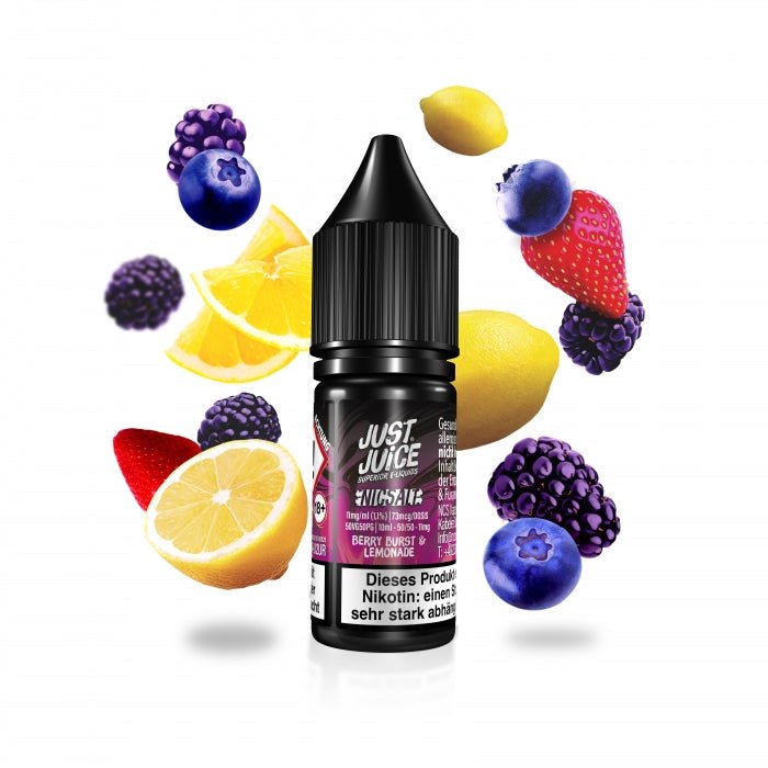 FUSION Berry Burst Lemonade Nikotinsalzliquid Just Juice - Smokkie | eine Marke der Smoke Smart GmbH