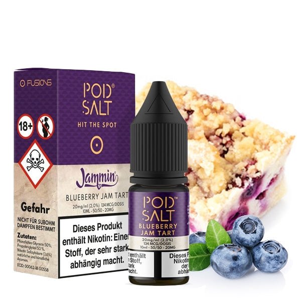 FUSION Berry Jam Tart Nikotinsalzliquid POD SALT - Smokkie | eine Marke der Smoke Smart GmbH