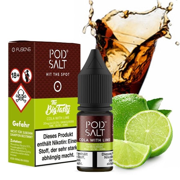 FUSION Cola Lime Nikotinsalzliquid POD SALT - Smokkie | eine Marke der Smoke Smart GmbH