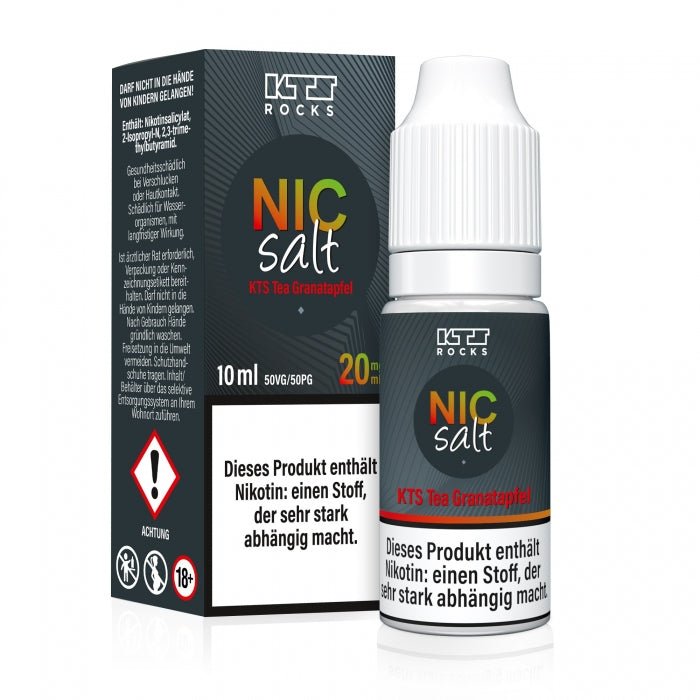 Granatapfel Nikotinsalzliquid Granatapfel Tee KTS - Smokkie | eine Marke der Smoke Smart GmbH