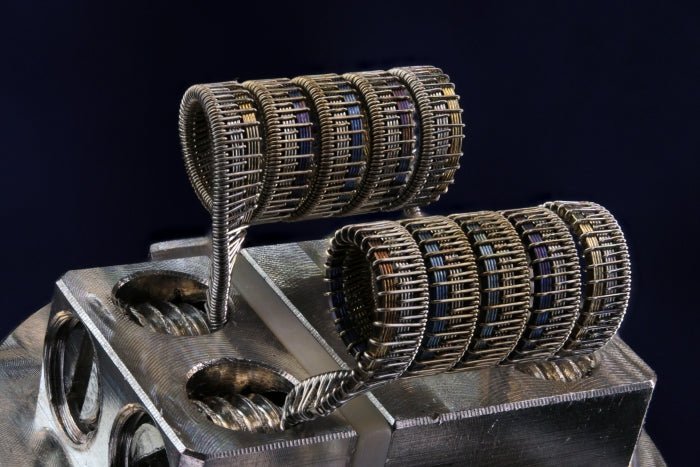 Half-Pitchfork V2 Dual Handmade Coil 0.12 Ohm - Cushion Vapor - Smokkie | eine Marke der Smoke Smart GmbH
