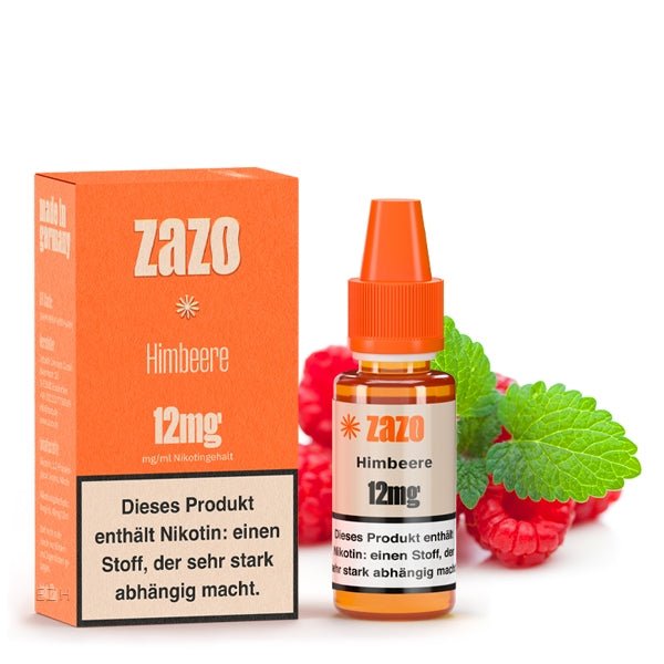 Himbeere ELiquid 10ml von ZAZO Made in Germany - Smokkie