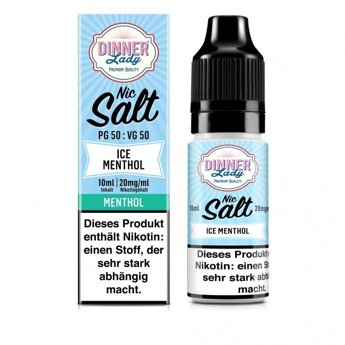 Ice Menthol Nikotin Salz Liquid - Dinner Lady - Smokkie | eine Marke der Smoke Smart GmbH