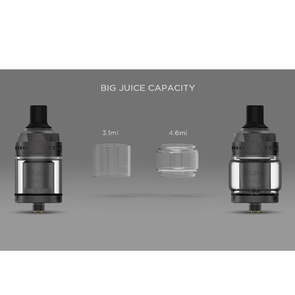 Intake MTL RTA (Schwarz und Gunmetal) Selbstwickel Tankverdampfer - AUGVAPE - Smokkie | eine Marke der Smoke Smart GmbH