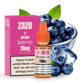 Intense Nikotinsalzliquid 10ml Blueberry Ice ZAZO - Smokkie