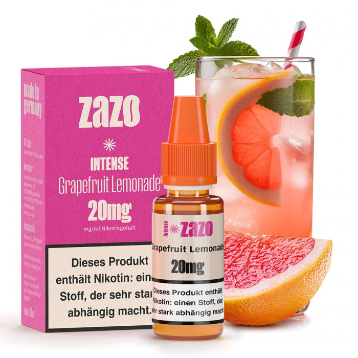 Intense Nikotinsalzliquid 10ml Grapefruit Lemonade ZAZO - Smokkie