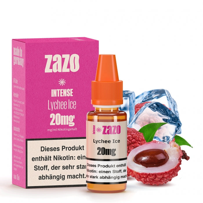 Intense Nikotinsalzliquid 10ml Lychee Ice ZAZO - Smokkie
