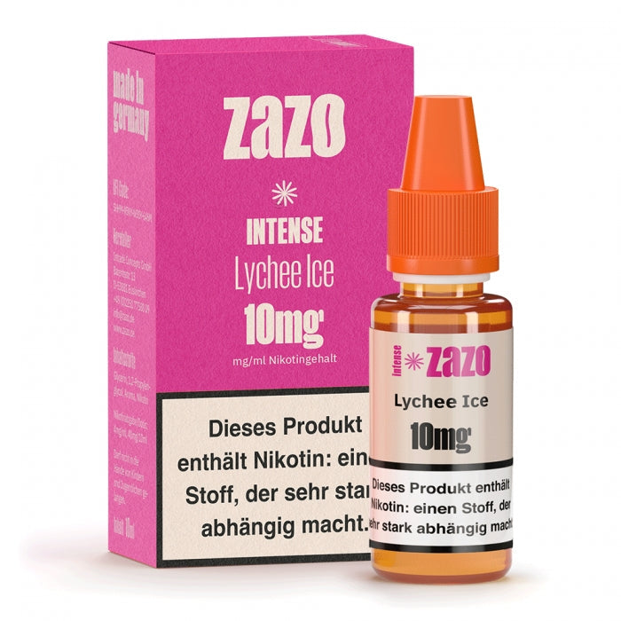 Intense Nikotinsalzliquid 10ml Lychee Ice ZAZO - Smokkie