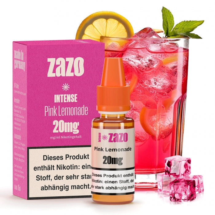 Intense Nikotinsalzliquid 10ml Pink Lemonade ZAZO - Smokkie