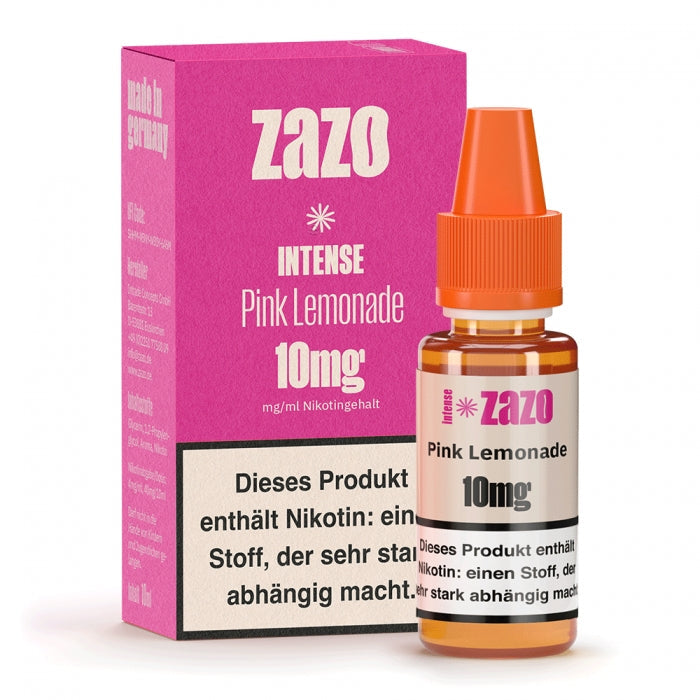 Intense Nikotinsalzliquid 10ml Pink Lemonade ZAZO - Smokkie