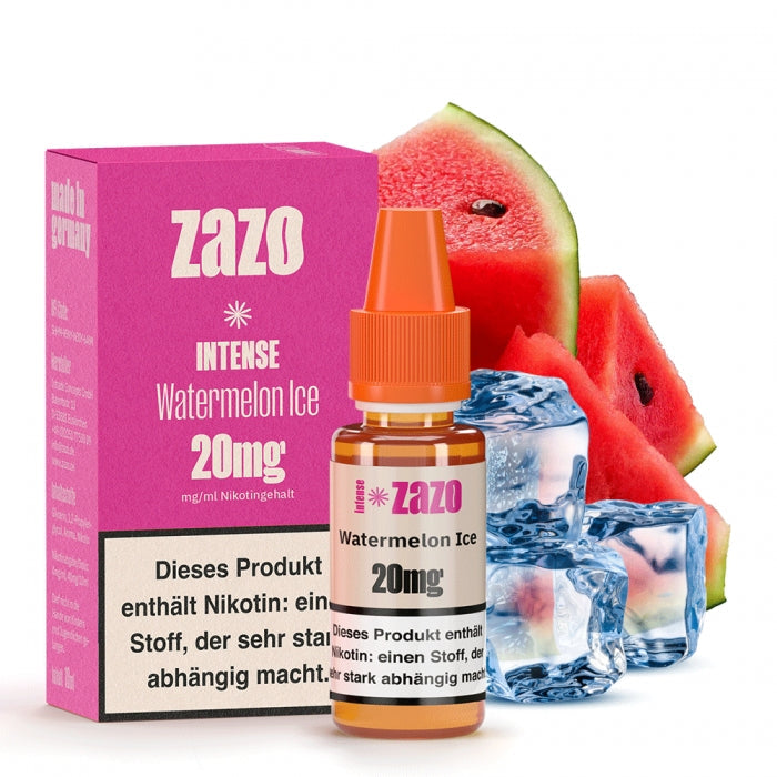 Intense Nikotinsalzliquid 10ml Watermelon Ice ZAZO - Smokkie