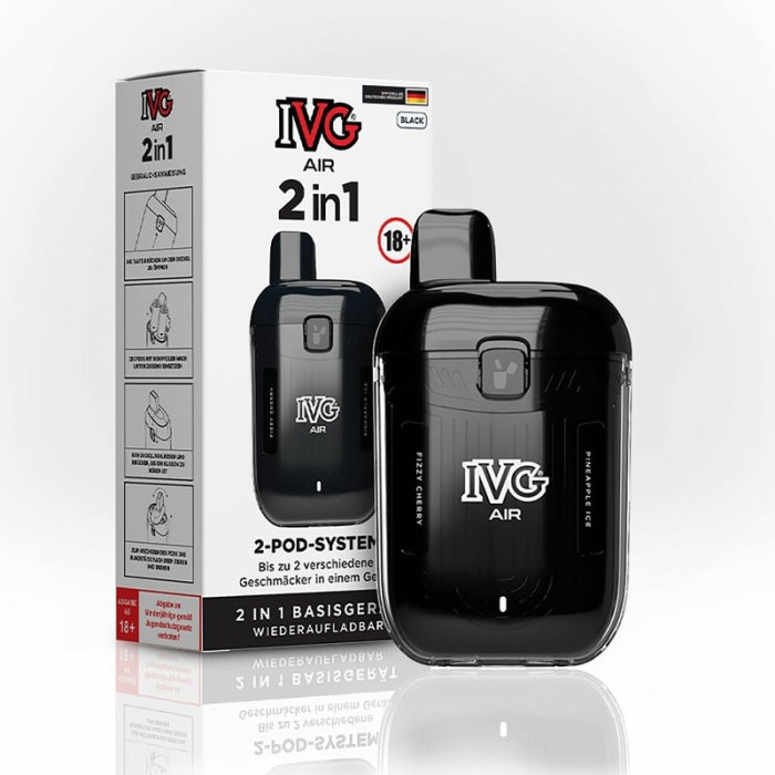 IVG Air 2 in 1 Pod System Basisgerät 5er Pack IVG - Smokkie | eine Marke der Smoke Smart GmbH