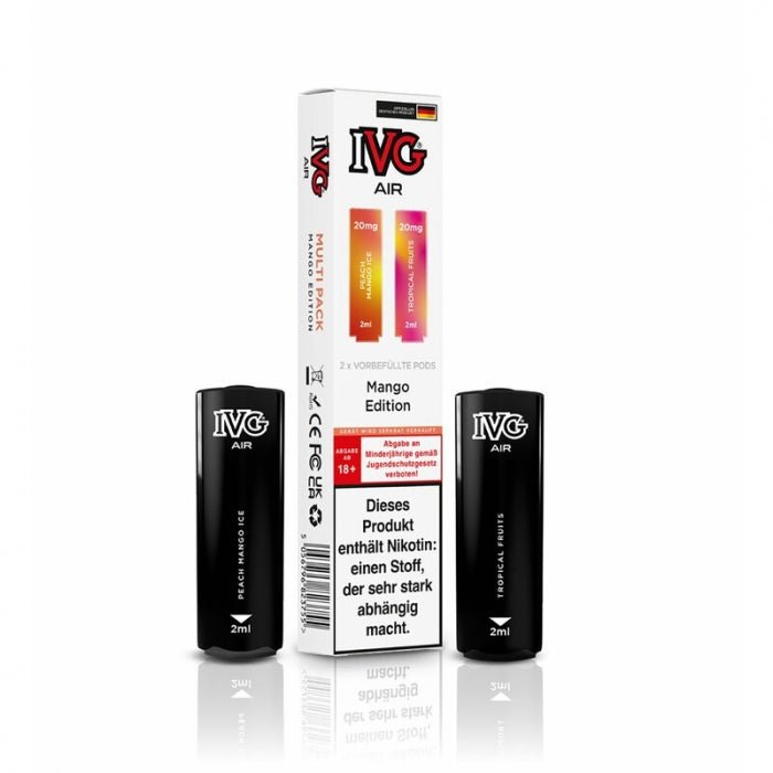 IVG Air Multi Flavour Edition Prefilled Pods 2er Pack - Smokkie