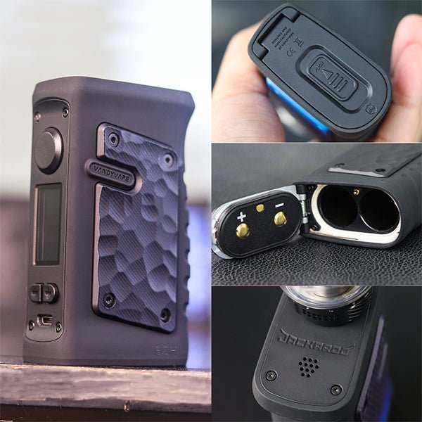 Jackaroo Dual 18650 Mod Akkuträger Vandy Vape - Smokkie | eine Marke der Smoke Smart GmbH