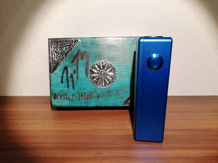 KELLERMOD Lady Seriell 20700 Mechanischer Mod Akkuträger Blau - Smokkie